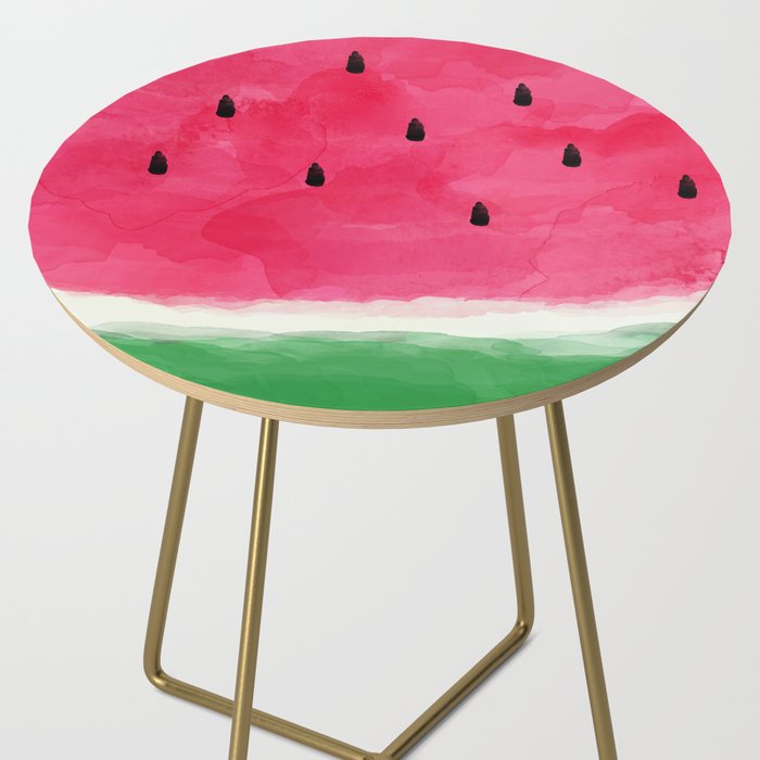Watermelon Abstract Side Table Gallery Image 2