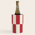 Duo II - Crean and Red Stripes Wine Chiller Gallery Image 2