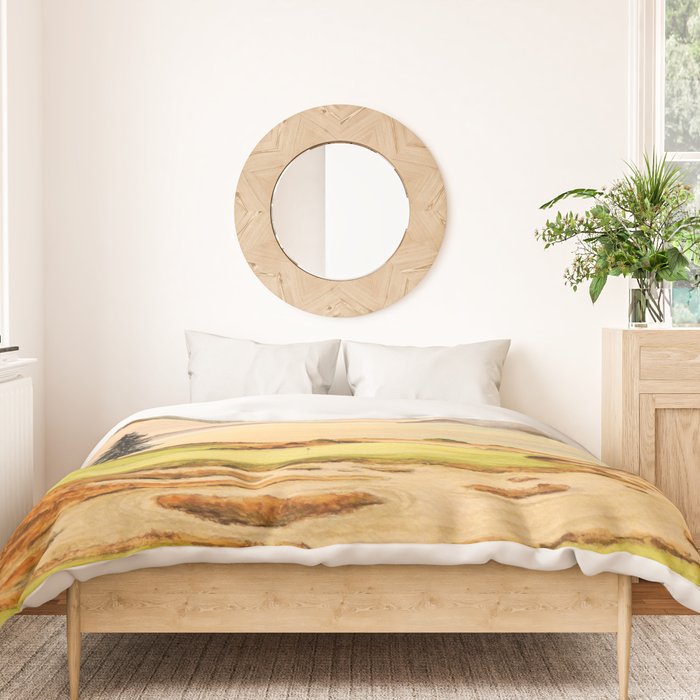Chambers Bay Golf Course 15th Hole Duvet Cover Gallery Image 3