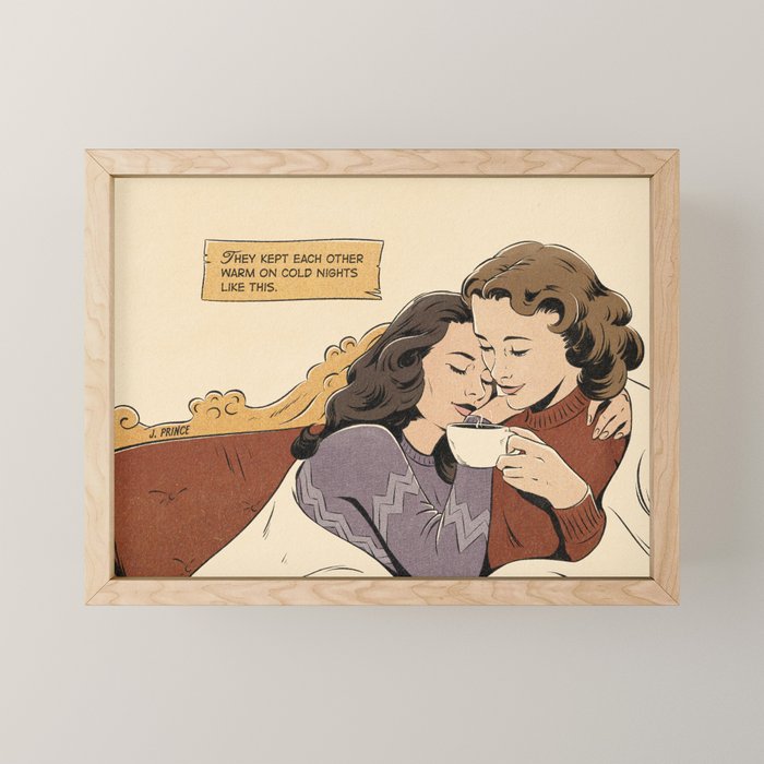 cold nights Mini Art Print Gallery Image 1