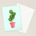 CACTUS BALLOON Stationery Card Gallery Image 2