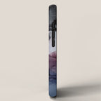 Moody Dark Chaos Inks Abstract iPhone Case Gallery Image 2