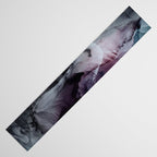 Moody Dark Chaos Inks Abstract Table Runner Gallery Image 3