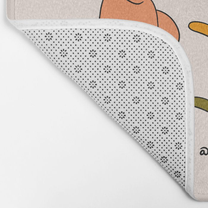 Rainbow Cowboy Hats Bath Mat Gallery Image 2