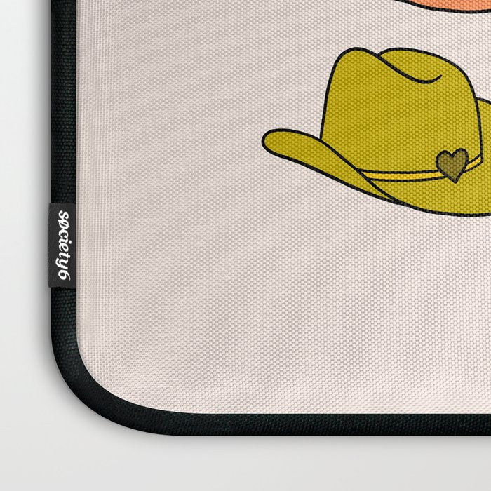 Rainbow Cowboy Hats Laptop Sleeve Gallery Image 3