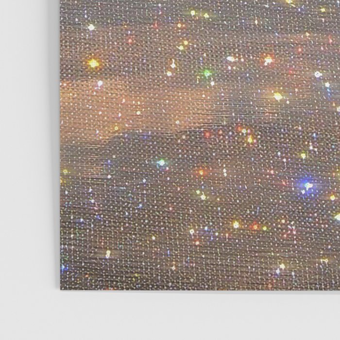 Magical sparkle sunset | shining sky | ocean | waves | sea | diamonds | collage | blue | nature |  Poster Gallery Image 3