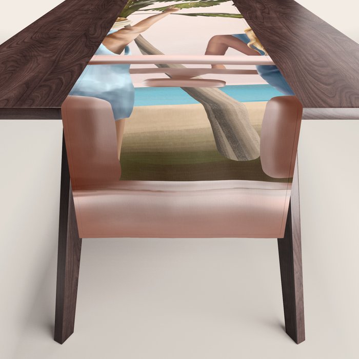 Beach Spring Break Table Runner Gallery Image 1