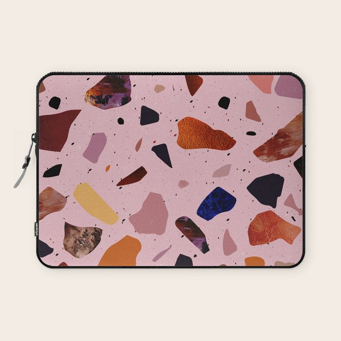 Terrazzo Rosé Laptop Sleeve Gallery Image 1