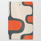 Mid-Century Modern Abstract Art 27 Cutting Board Gallery Image 1