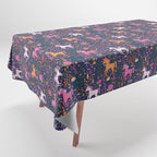 Unicorns Dancing in an Enchanted Garden Tablecloth Gallery Image 1