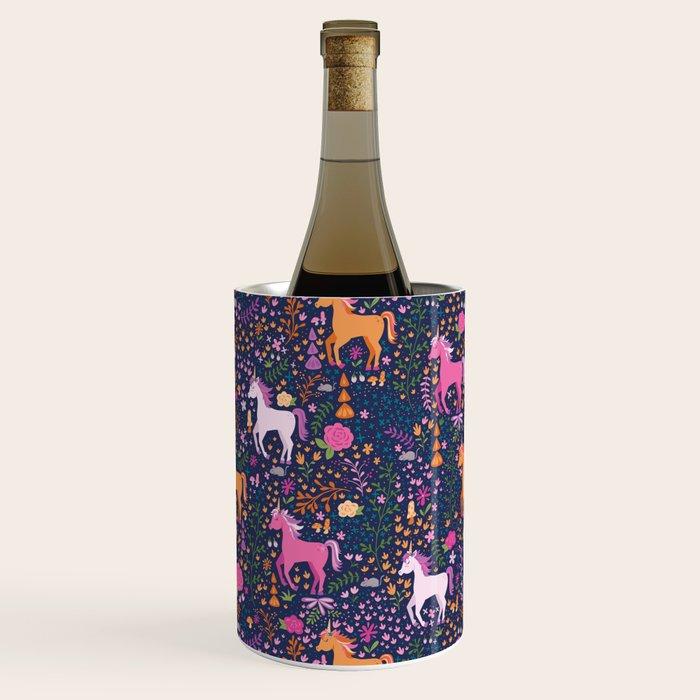 Unicorns Dancing in an Enchanted Garden Wine Chiller Gallery Image 3
