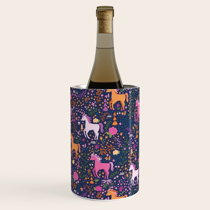 Unicorns Dancing in an Enchanted Garden Wine Chiller Gallery Image 2