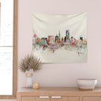 san francisco california Wall Tapestry Gallery Image 2