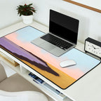 Bay With Purple Water Desk Mat Gallery Image 2