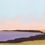 Bay With Purple Water Coffee Mug Gallery Image 2