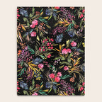 Holiday 2025 Festive Floral Foliage Colorful Dark Notebook Gallery Image 4