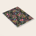 Holiday 2025 Festive Floral Foliage Colorful Dark Notebook Gallery Image 3