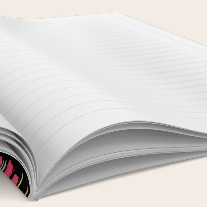 Holiday 2025 Festive Floral Foliage Colorful Dark Notebook Gallery Image 2