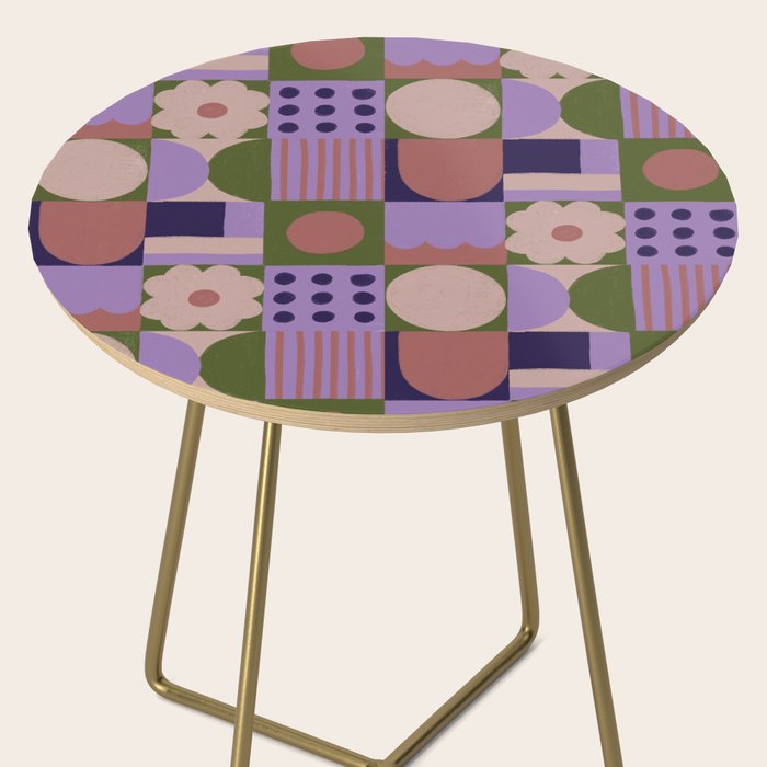 Violet tiles Side Table Gallery Image 2