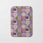 Violet tiles Bath Mat Gallery Image 1