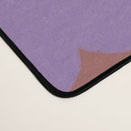Violet tiles Desk Mat Gallery Image 4