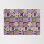 Violet tiles Rug Gallery Image 2