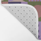 Violet tiles Bath Mat Gallery Image 2
