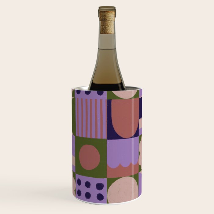 Violet tiles Wine Chiller Gallery Image 1