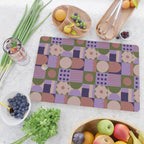 Violet tiles Cutting Board Gallery Image 2