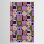 Violet tiles Tablecloth Gallery Image 2