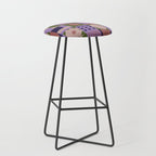 Violet tiles Stool Gallery Image 1