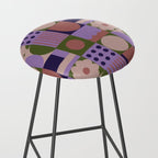 Violet tiles Stool Gallery Image 2
