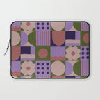 Violet tiles Laptop Sleeve Gallery Image 1