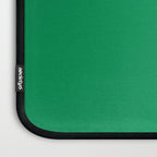NOW FERN GREEN SOLID COLOR Laptop Sleeve Gallery Image 3