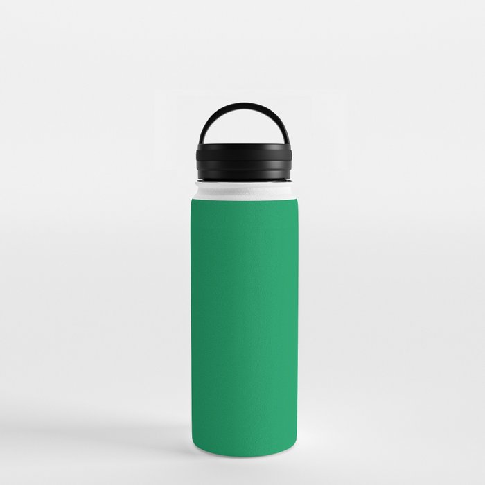 NOW FERN GREEN SOLID COLOR Water Bottle Gallery Image 3