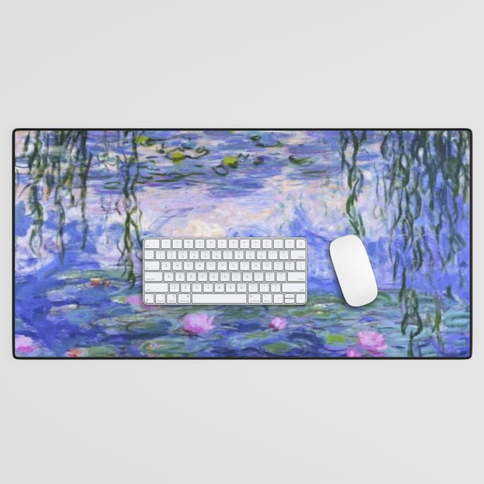Claude Monet Water Lilies Desk Mat Gallery Image 1