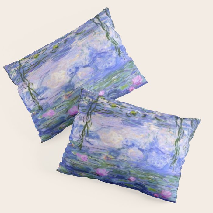 Claude Monet Water Lilies Pillow Sham Gallery Image 3
