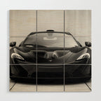 Sports Car Wood Wall Art Gallery Image 1