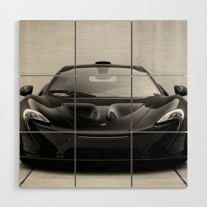 Sports Car Wood Wall Art Gallery Image 1