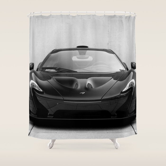 Sports Car Shower Curtain Gallery Image 1