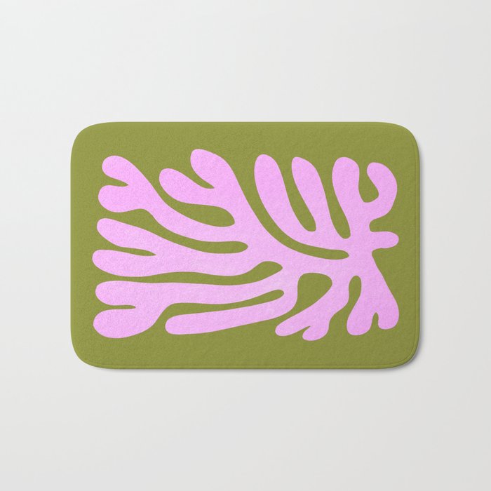 Wasabi & Lavender: Matisse Paper Cutouts 05 Bath Mat Gallery Image 1