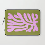 Wasabi & Lavender: Matisse Paper Cutouts 05 Laptop Sleeve Gallery Image 1