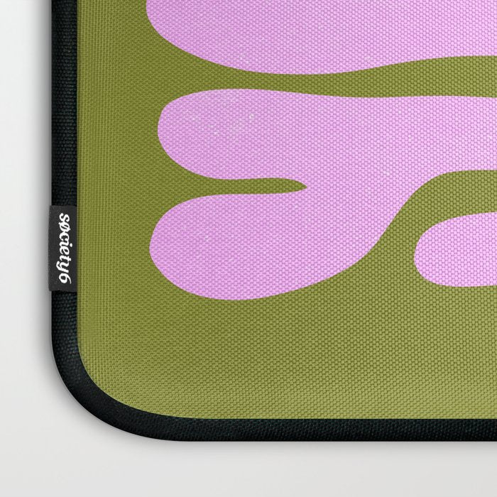 Wasabi & Lavender: Matisse Paper Cutouts 05 Laptop Sleeve Gallery Image 3