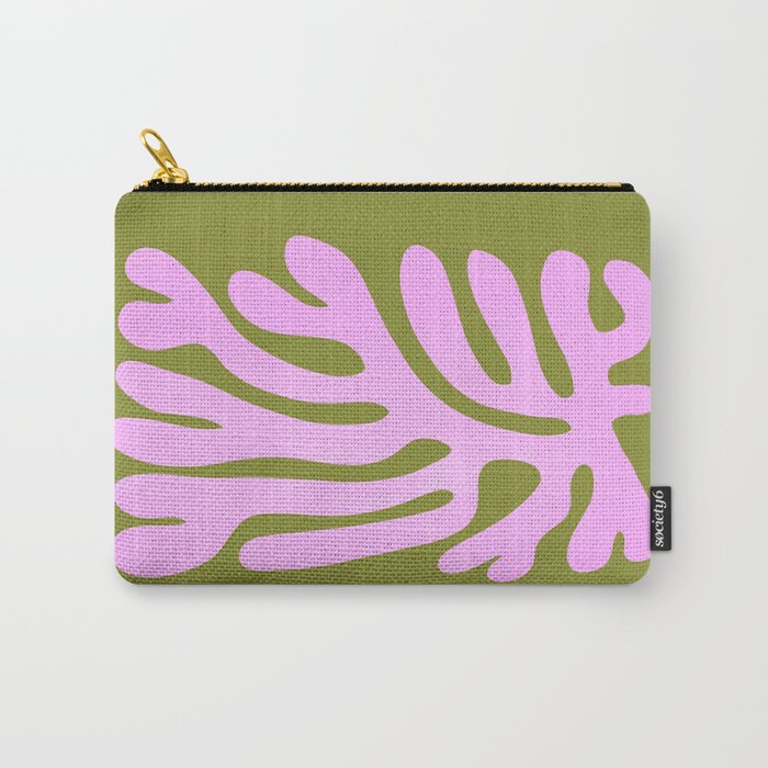 Wasabi & Lavender: Matisse Paper Cutouts 05 Carry All Pouch Gallery Image 1