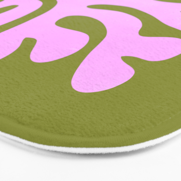 Wasabi & Lavender: Matisse Paper Cutouts 05 Bath Mat Gallery Image 3