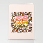 Garden What You Want to Grow Stationery Card Gallery Image 2