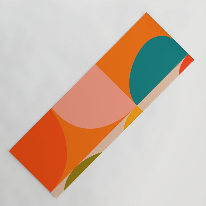 Bauhaus, geometric abstraction 3 Yoga Mat Gallery Image 1