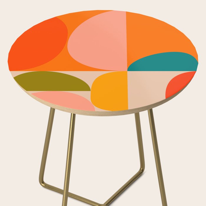 Bauhaus, geometric abstraction 3 Side Table Gallery Image 2