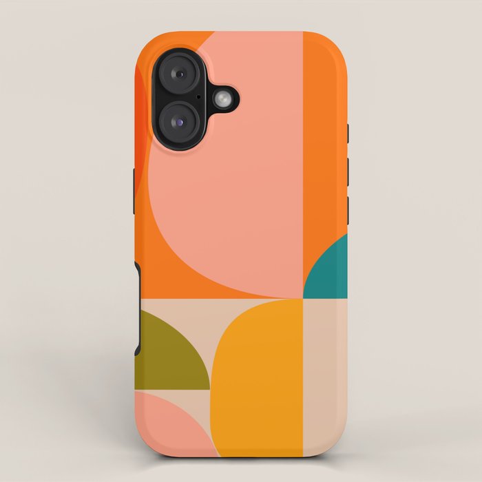 Bauhaus, geometric abstraction 3 iPhone Case Gallery Image 1