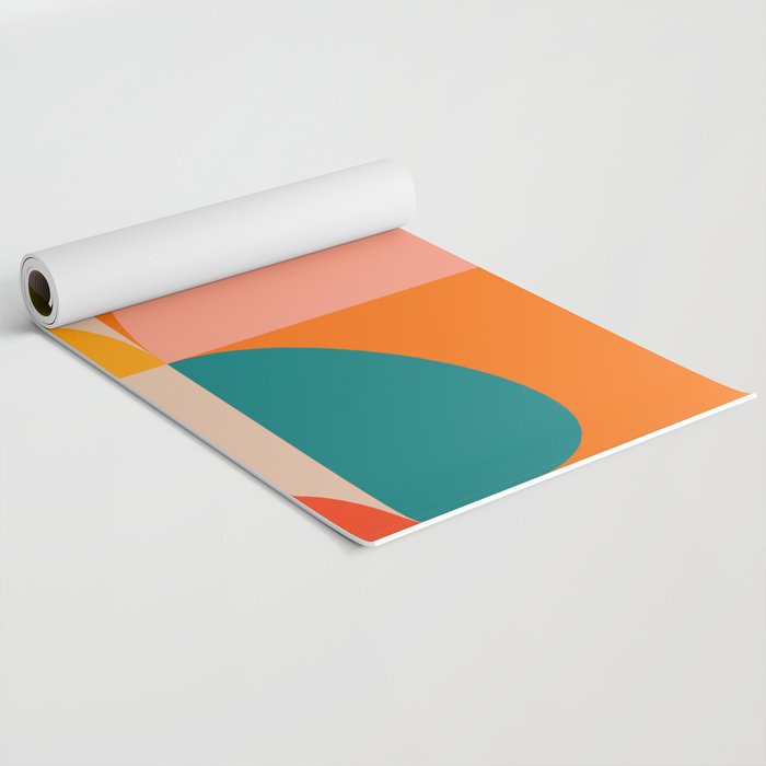 Bauhaus, geometric abstraction 3 Yoga Mat Gallery Image 2